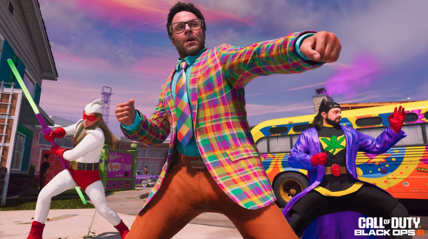 Sag Hallo zu Seth Rogen in Call of Duty.