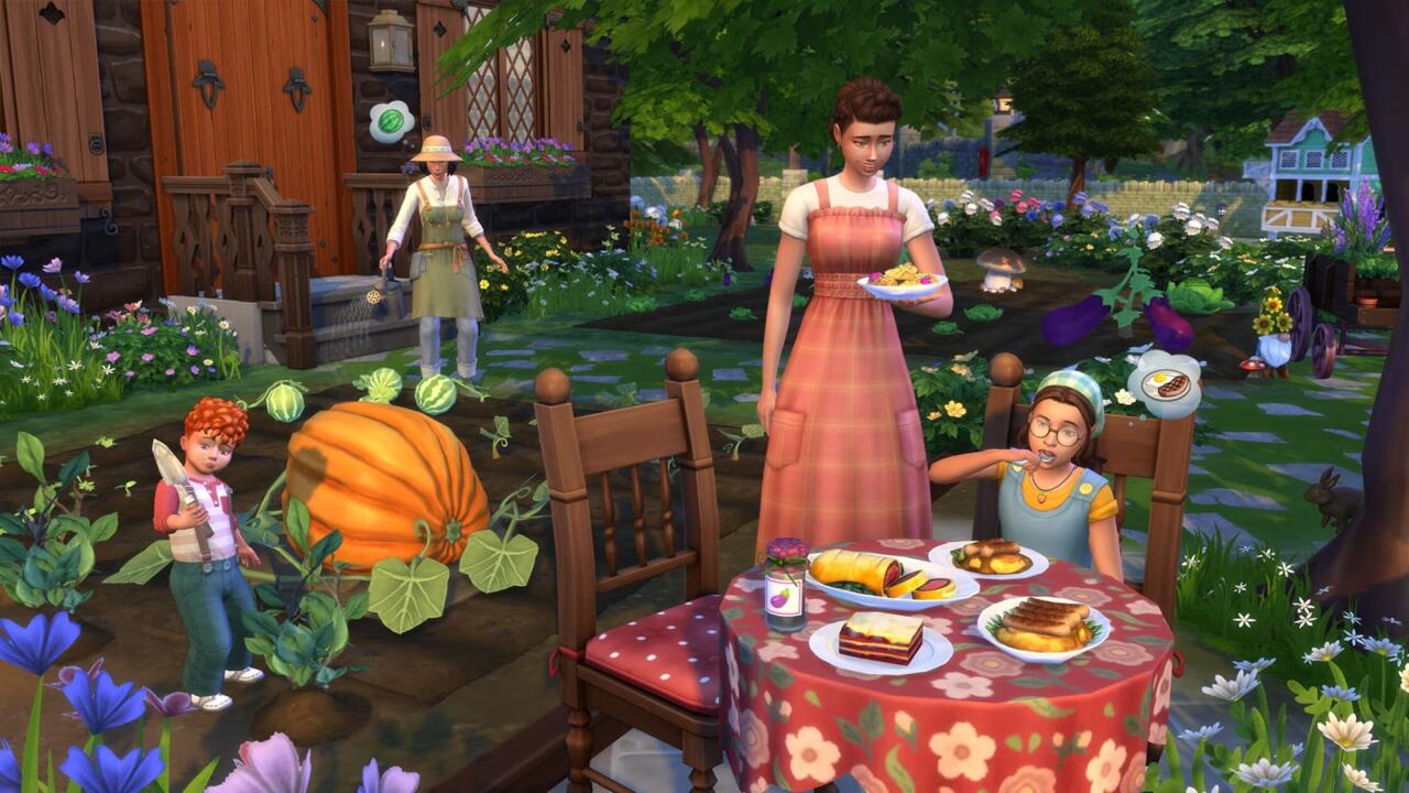 Sogar Sims müssen essen. Die meisten von ihnen sowieso.