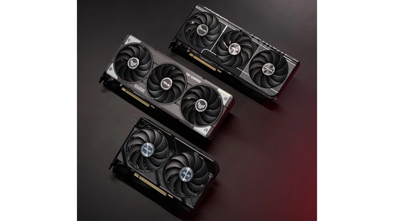 ASUS startet drei RX 9060 XT -Modelle
