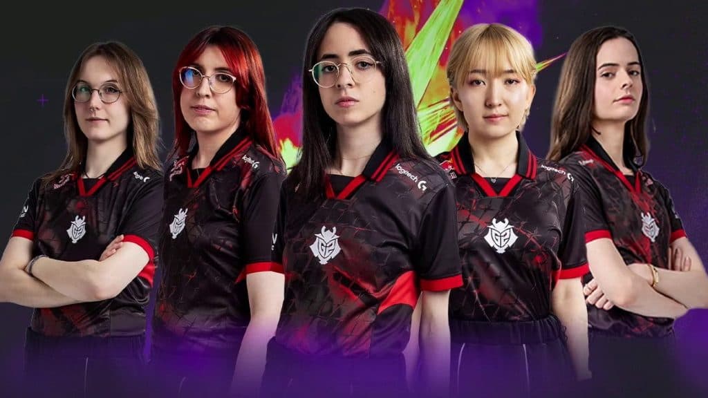 G2 HEL -Team posiert