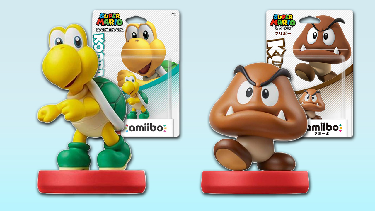 Super Mario Amiibo -Serie - Koopa Troopa und Goomba