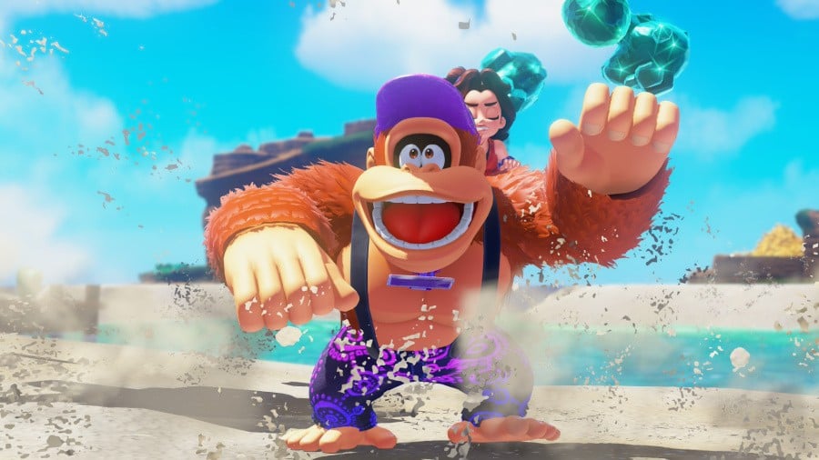 Donkey Kong Bananza: DK Island & Emerald Rush Review - Screenshot 1 von 5