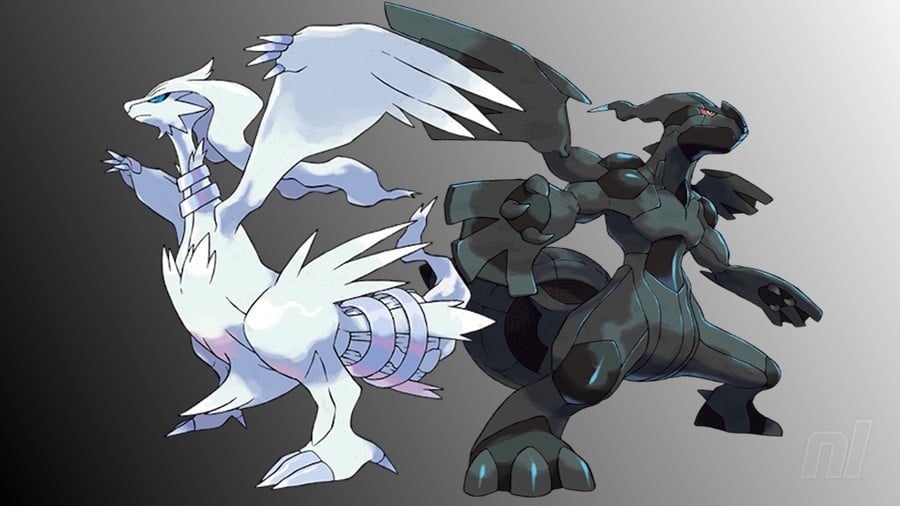 Reshiram und Zekrom Black & White