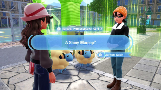 Pokemon Legends ZA „A Shiny Mareep“-Quest, um den ersten Shiny im Spiel freizuschalten