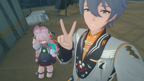 Ein Proxy mit zzz zhao im Hintergrund